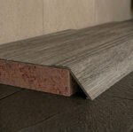 41mm Aluminium Wood Effect Self-Adhesive Door Threshold Ramp - Image 20