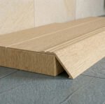 41mm Aluminium Wood Effect Self-Adhesive Door Threshold Ramp - Image 4