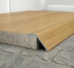 41mm Aluminium Wood Effect Self-Adhesive Door Threshold Ramp - Image 8