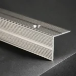 Aluminium Anti-Slip Stair Nosing 35x35mm Screw Fitting Ribbed Edge Trim - Image 4
