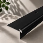 42 x 28mm Anodised Aluminium LVT Stair Nosing Edge Profile for 5mm Flooring - Image 4
