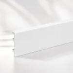 80mm PVC Skirting Board | White Black Cashmere | 2200mm | UK - Image 2