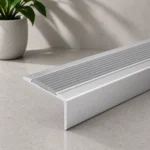 46x30mm Aluminium Stair Nosing Rubber Insert Self Adhesive UK