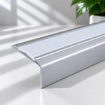46x30mm Aluminium Stair Nosing Edge Trim With Rubber Insert UK - Image 2