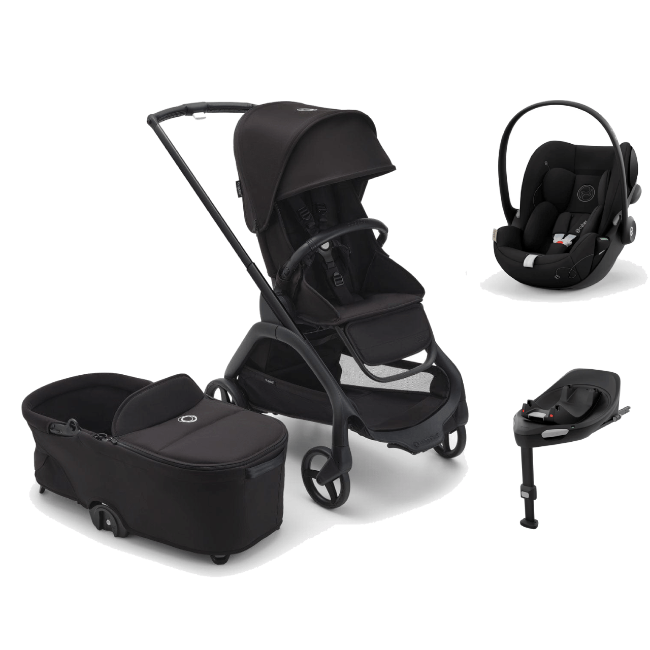 bugaboo-compact-strollers-bugaboo-dragonfly-cloud-g-travel-system-midnight-black-8717447448044-bugaboo-dragonfly-cloud-g-travel-system-midnight-black-71330099167611-1 Bugaboo Dragonfly (Cloud G) Travel System - Midnight Black - Image 1