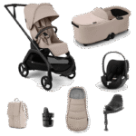 Bugaboo Dragonfly Plus (Cloud T) Travel System - Desert Taupe