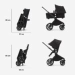 Bugaboo Fox Cub Pebble 360 PRO2 Travel System - Black/Forest Green - Image 23