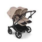Bugaboo Donkey 6 Twin (Cloud T Plus) Travel System - Desert Taupe/Cozy Beige - Image 14