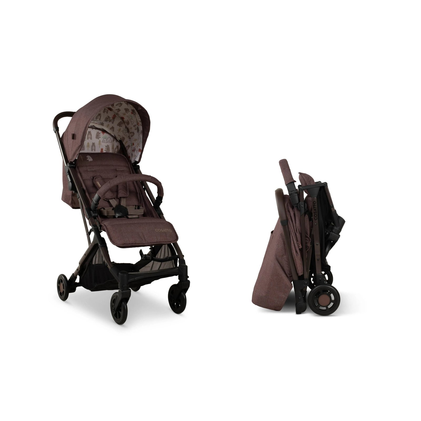 cosatto-compact-strollers-cosatto-yo-stroller-bear-hug-5021645076200-cosatto-yo-stroller-bear-hug-lightweight-travel-stroller-uk-baby-centre-1244044786 Cosatto Yo Stroller - Bear Hug - Image 1