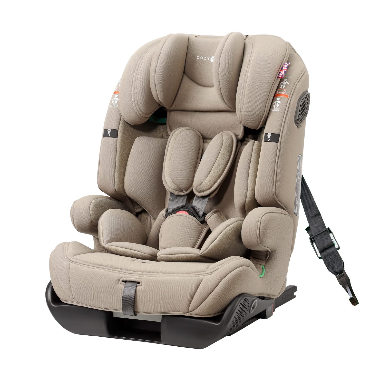 cozy-n-safe-car-seat-cozy-n-safe-olympus-i-size-car-seat-ecru-5060127463565-cozy-n-safe-olympus-i-size-car-seat-ecru-uk-baby-centre-1257357907 Cozy N Safe Olympus i-Size Car Seat - Ecru - Image 1