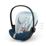 Cybex Cloud S Style i-Size Car Seat - Opal Blue - Image 5