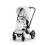 Cybex PRIAM Pushchair & Carrycot - Style Collection, Off White - Image 11