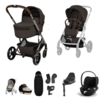 Cybex Balios S Lux (Cloud T) Travel System - Chocolate Brown (2026)