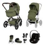 Cybex Talos S Lux (Cloud G3 Plus) Travel System - Taupe/Moss Green (2026) - Image 10