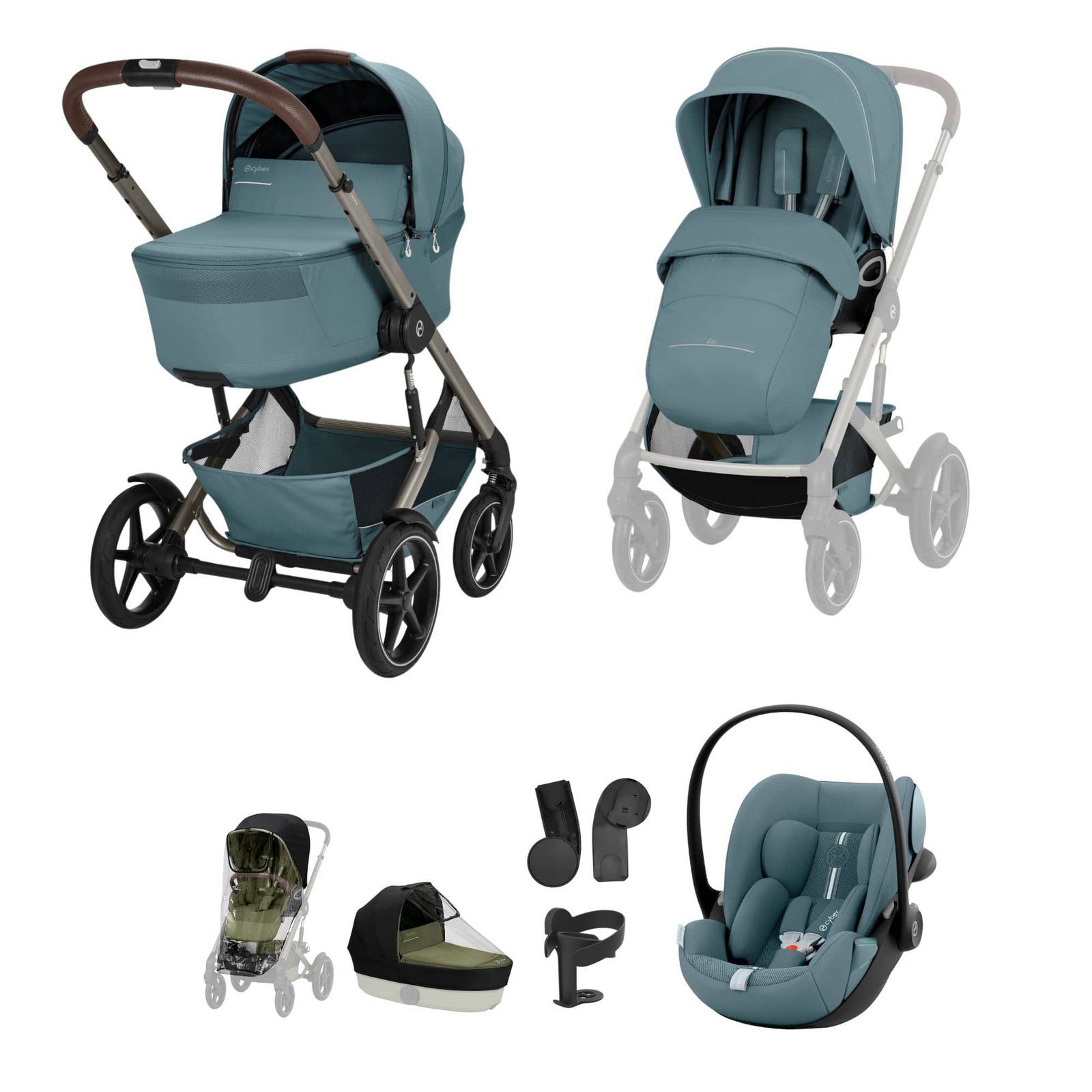 cybex-travel-systems-stormy-blue-cybex-talos-s-lux-cloud-g3-plus-travel-system-taupe-stormy-blue-2026-cybex-talos-s-lux-cloud-g3-travel-system-moss-green-1249331145 Cybex Talos S Lux (Cloud G3 Plus) Travel System - Taupe/Stormy Blue (2026) - Image 1