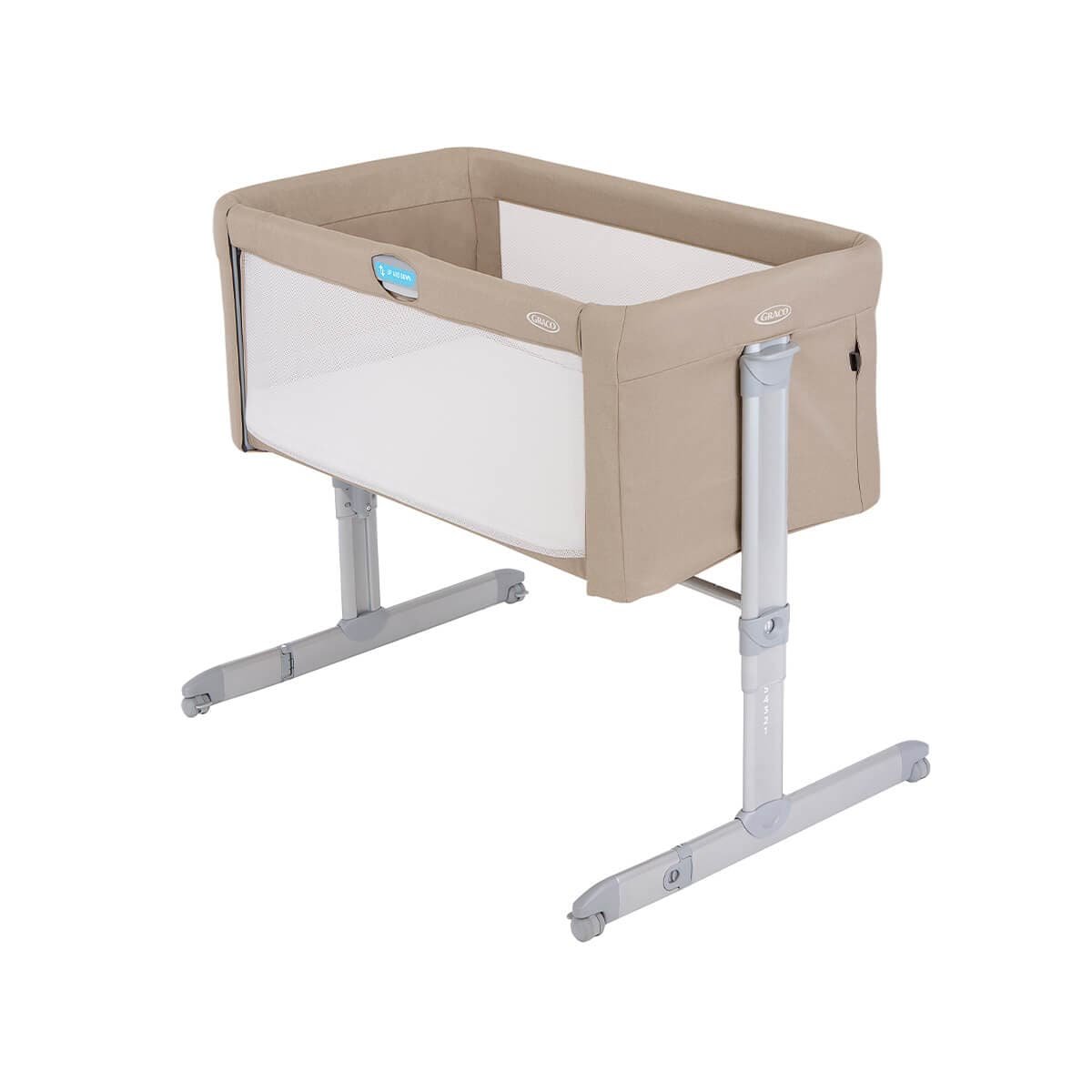 graco-bedside-crib-graco-sweet2sleep-bedside-bassinet-oatmeal-32523730845832 Graco Sweet2Sleep Bedside Bassinet - Oatmeal - Image 1