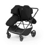 Ickle Bubba Altair Double Pram - Black - Image 4