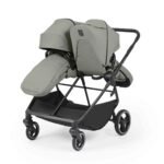 Ickle Bubba Altair Double Pram - Laurel Green - Image 4