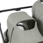 Ickle Bubba Altair Double Pram - Laurel Green - Image 11