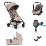 Joolz Aer2 (Pebble Slide Pro) Travel System - Sandy Taupe/Sandy Taupe