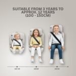 Jovikids Leon Highback Booster Seat - Milkstone - Image 2