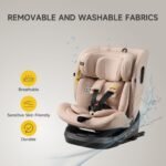 Jovikids Ranger TT i-Size 360 Rotating Car Seat - Rosewood - Image 5
