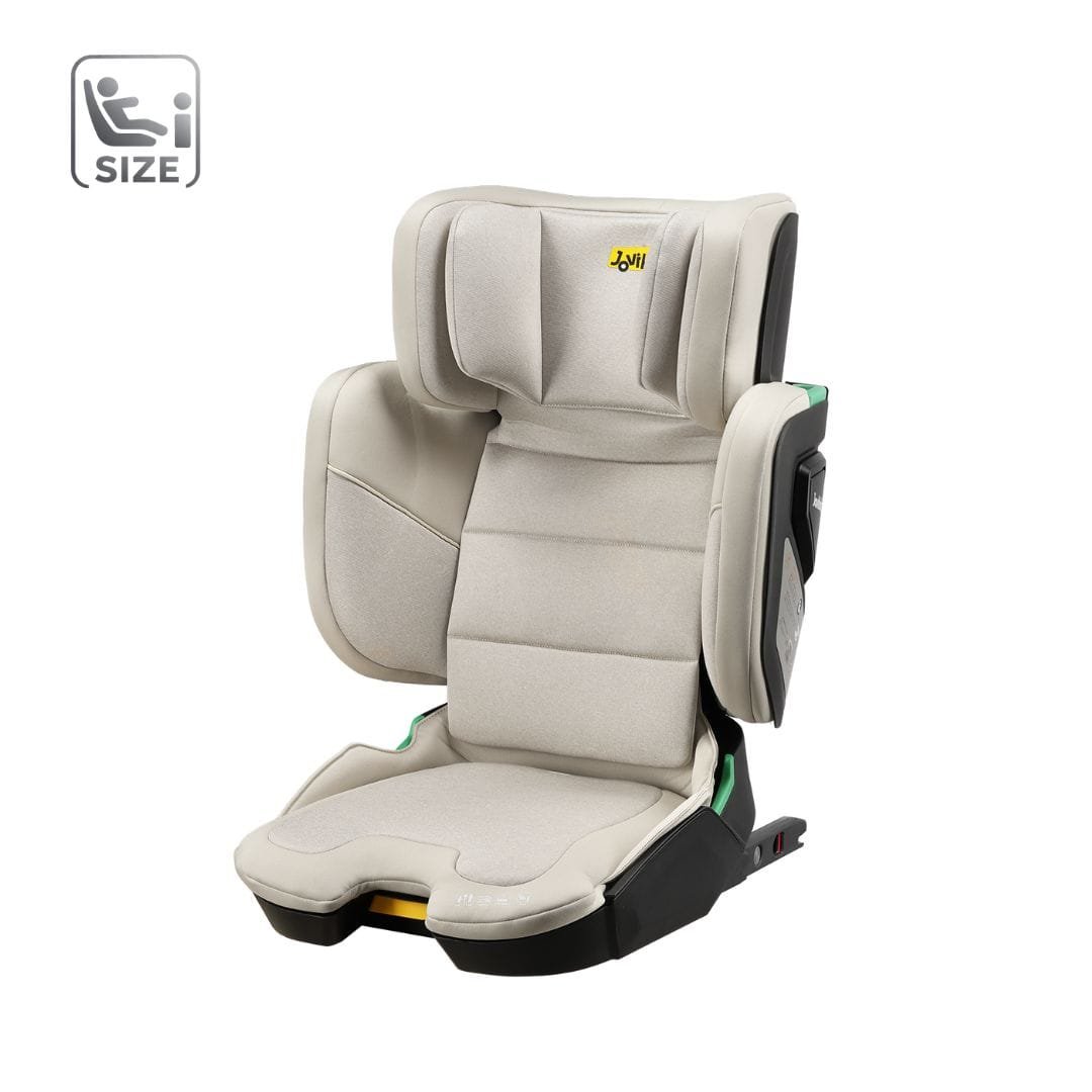 jovikids-car-seat-jovikids-rober-folding-highback-booster-seat-milkstone-6943878114278-jovikids-rober-folding-highback-booster-seat-milkstone-i-size-r129-uk-baby-centre-1254062040 Jovikids Rober+ Folding Highback Booster Seat - Milkstone - Image 1