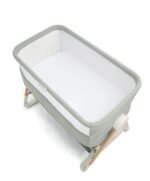 Mamas & Papas Lua Bedside Crib - Sage - Image 5