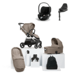 Mamas & Papas Flip XT3 (Cloud T) Travel System - Stone