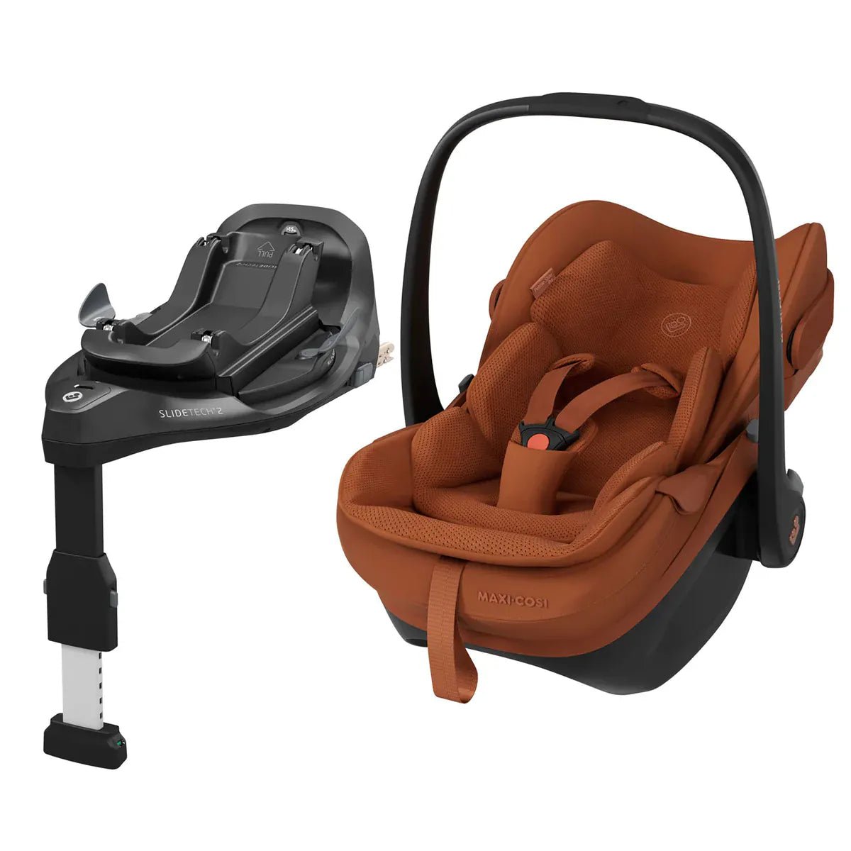 maxi-cosi-car-seat-base-maxi-cosi-pebble-slide-pro-car-seat-and-base-copper-terra-maxi-cosi-pebble-slide-pro-car-seat-base-copper-terra-1249087832 Maxi Cosi Pebble Slide Pro Car Seat and Base - Copper Terra - Image 1