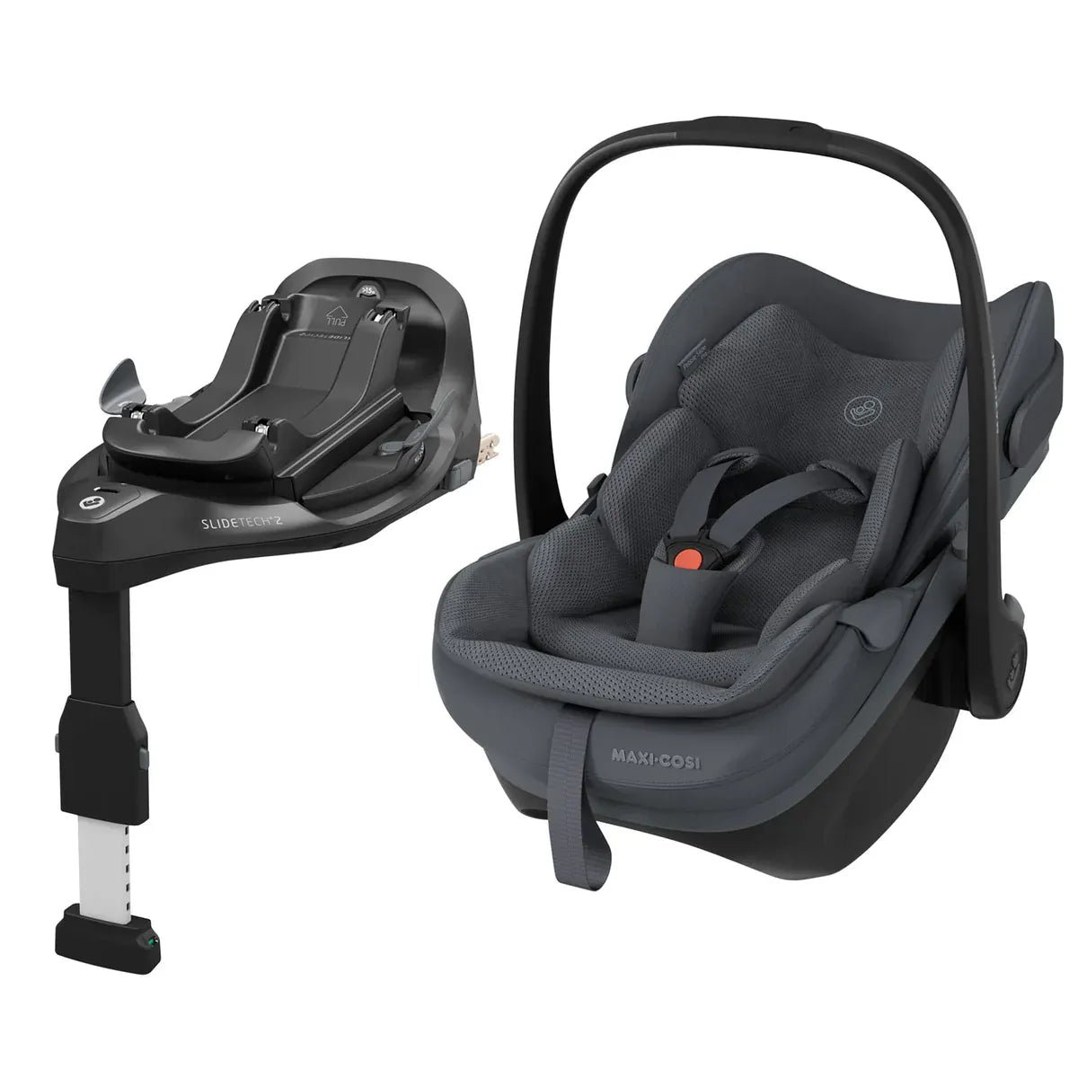 maxi-cosi-car-seat-base-maxi-cosi-pebble-slide-pro-car-seat-and-base-moon-graphite-maxi-cosi-pebble-slide-pro-car-seat-base-moon-graphite-1249087801 Maxi Cosi Pebble Slide Pro Car Seat and Base - Moon Graphite - Image 1