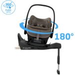 Maxi Cosi Pebble Slide Pro Car Seat and Base - Oak Truffle - Image 5