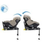Maxi Cosi Mica 360 Pro Car Seat - Authentic Sage Taupe - Image 4