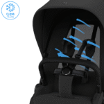 Maxi Cosi Fame (10 Piece) Ultimate Family Travel System -  Black Onyx - Image 5