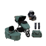 Mountain Buggy Urban Jungle (Nest) Travel System - Artisan Collection, Jade