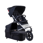 Mountain Buggy Urban Jungle with Carrycot - Heritage Collection, Caviar