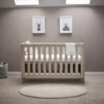 Obaby Nika Cot Bed - Grey Wash