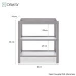 Obaby Grace (2 Piece) Room Set - Warm Grey - Image 3