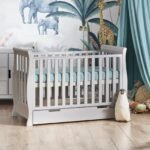 Obaby Stamford Mini Sleigh (3 Piece) Room Set - Warm Grey - Image 2