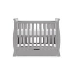 Obaby Stamford Space Saver Sleigh Cot - Warm Grey - Image 4
