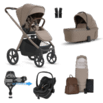 Silver Cross Cove 2 (Pebble Slide Pro) Travel System - Champagne