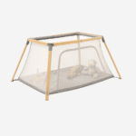 Tutti Bambini CoZee Go 3-in-1 Bassinet, Travel Cot & Playpen - Oak/Charcoal - Image 3