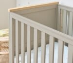 Tutti Bambini Misha Cot Bed - Mushroom & Golden Oak - Image 6