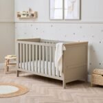Tutti Bambini Misha Cot Bed - Mushroom & Golden Oak - Image 22