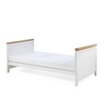 Tutti Bambini Misha Cot Bed - White & Golden Oak - Image 11