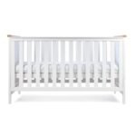 Tutti Bambini Misha Cot Bed - White & Golden Oak - Image 7