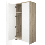 Tutti Bambini Modena 4 Piece Room Set - White/Oak (Free mattress) - Image 7