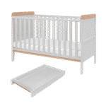 Tutti Bambini Rio 5 Piece Room Set - Dove Grey/Oak - Image 3