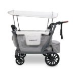 Wonderfold L2 Double Stroller Wagon - Grey