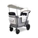 Wonderfold L2 Double Stroller Wagon - Grey - Image 3